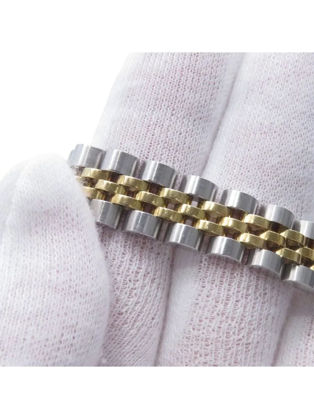 Rolex Datejust Number Watch 18K Yellow Gold Ivory Computer Dial